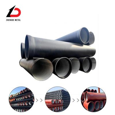 Chine                  Customized 8 Inch Large Diameter Coating K7 K9 Class Ductile Cast Iron Pipe 800mm Ductile Iron Pipe 300mm Prices Per Ton for Sale              à vendre