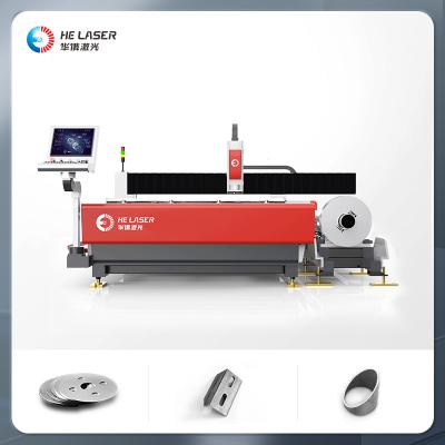 Chine 1500W 3kw 6KW Machine de découpe laser à fibre de tôle et de tube Plaque de fer Machine de découpe laser à fibre de fer Prix à vendre