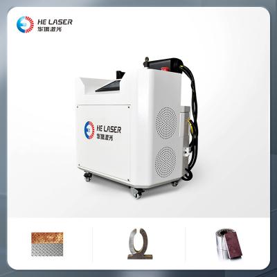 China Metal Rust Removal Oxide Painting Coating Removal Laser Cleaning Machine 1000W 1500W 2000W for sale