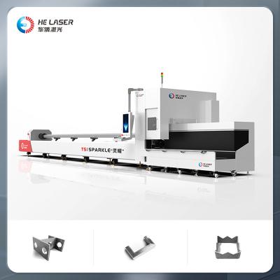 China 1500W 2000W 4000W 6000W Sheet Metal Laser Cutting Machine For Carbon Steel Tube for sale