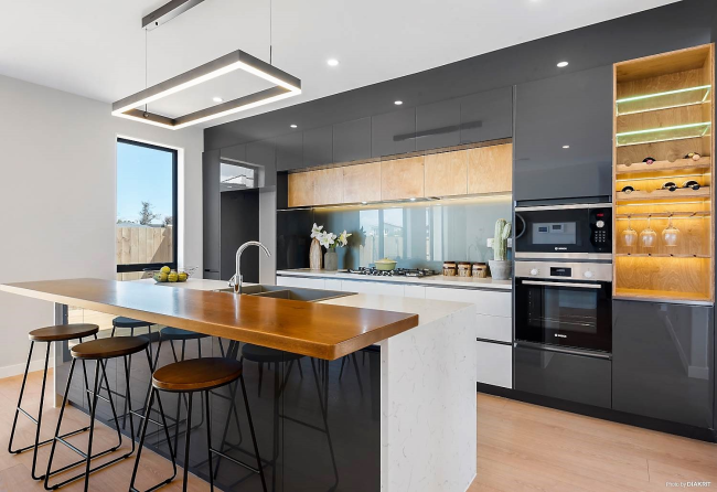 Cabinet finishing options