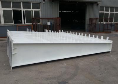 China Servicios ligeros de la fabricación de metal del marco de acero prefabricados con el haz de la soldadura H en venta