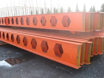 中国 溶接工は蜜蜂の巣の鋼鉄の梁の製作サービス習慣の構造金属を処理した 販売のため