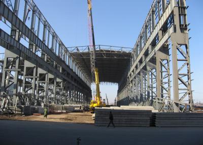 Chine Fort construction préfabriquée de cadre structure la solution conçue de bâtiment d'atelier à vendre