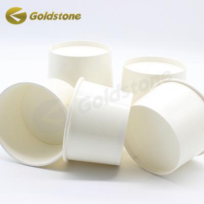 China Sustainable White Kraft Paper Bowls For Environmentally Friendly Dining for sale