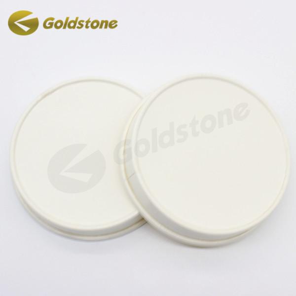 Quality Biodegradable Paper Cup Cap Glossy Lamination Plain Coffee Cup Lid Paper Cup for sale