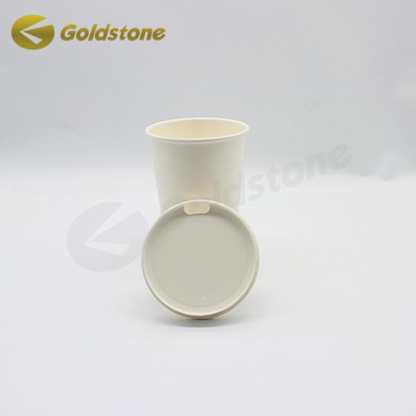 Quality Food Grade Paper Cup Lid Cover Ice Cream In Cups With Lids With Customizable Printing for sale