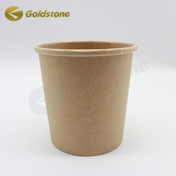 Quality Round PE Coated Yogurt Paper Cups Single Use ODM Single Wall For Yogurt for sale