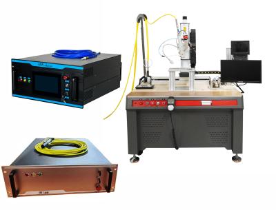 China Copper Brass Laser Metal Welding Machine With Hybrid Blue Laser Fiber Laser Source for sale