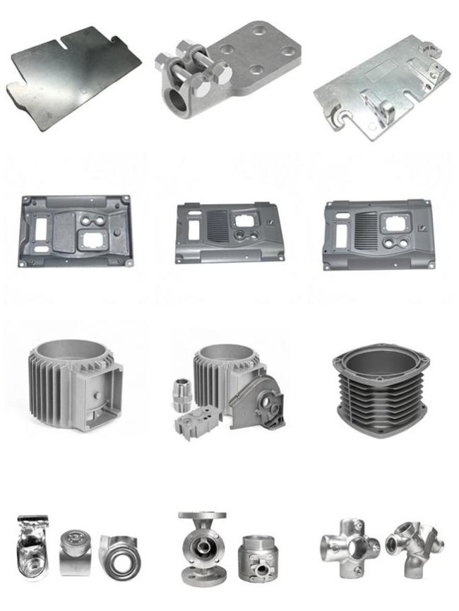 China Manufacturer OEM Customized High Quality Aluminium Metal Die Cast Motor Body Motor Parts Spare Part
