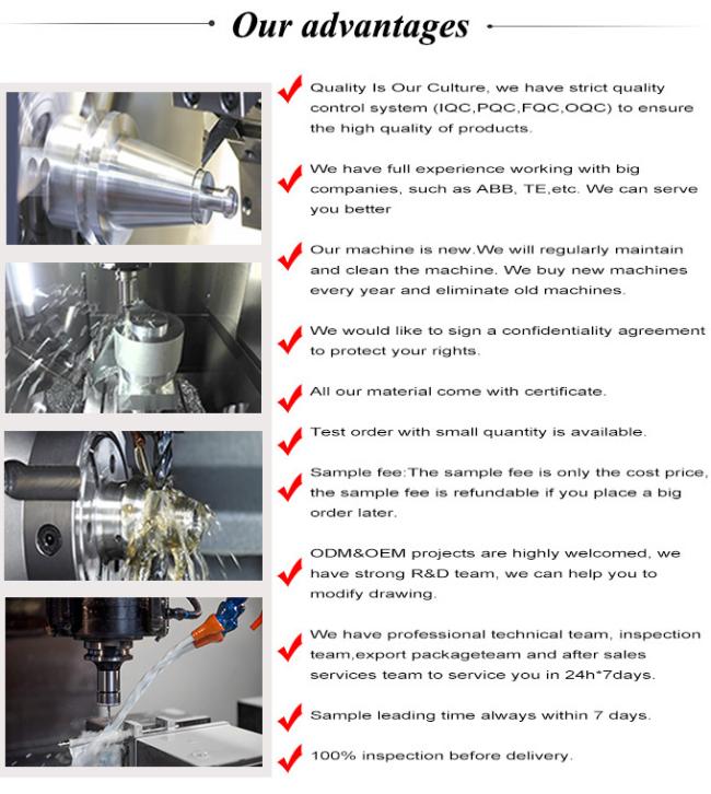 OEM Precision Customized Services CNC Aluminium Parts Spare Part