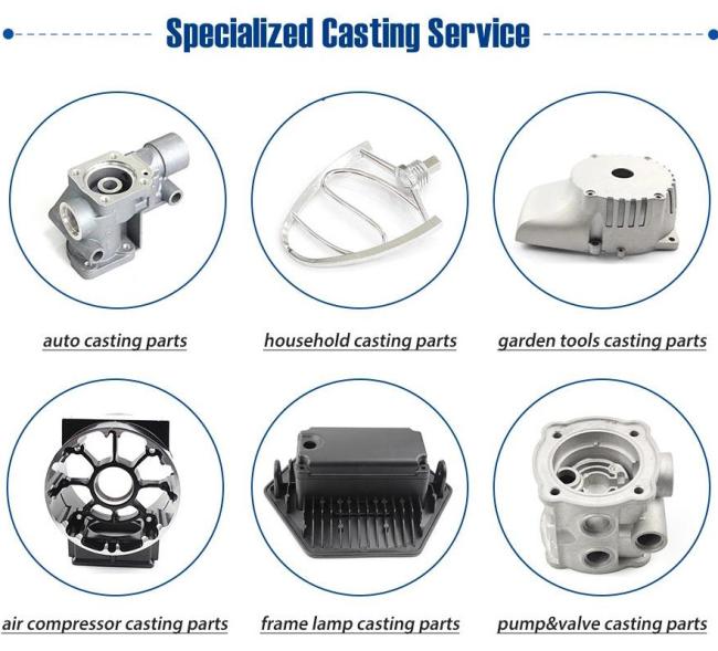 Electronic Cooper Titanium Zinc Alloy Aluminum Light Car Die Casting Spare Part