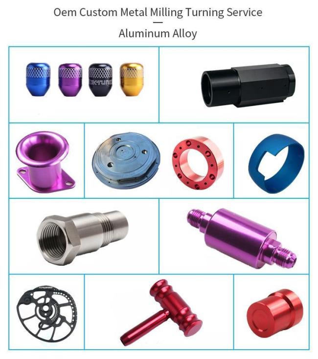 OEM Customized Auto Mobile Parts High Precision Aluminum CNC Machining Metal Parts Spare Parts Machine Part