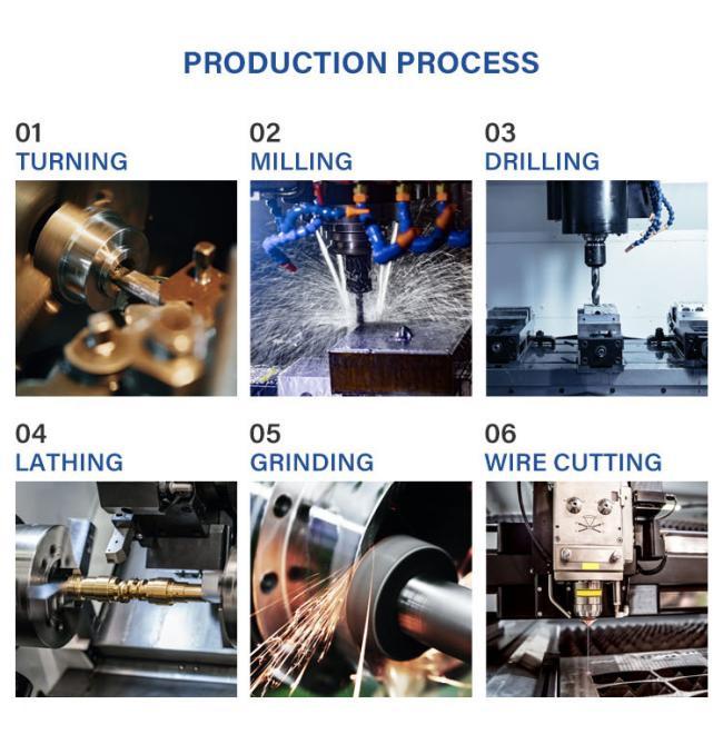OEM Customized Auto Mobile Parts High Precision Aluminum CNC Machining Metal Parts Spare Parts Machine Part