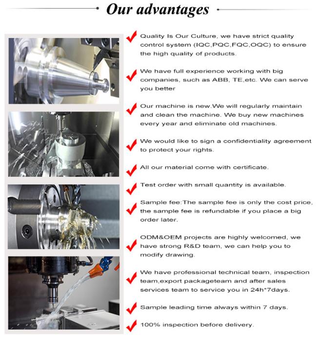 CNC Machined Milling Anodized Custom Made Aluminum Parts Machine Parts