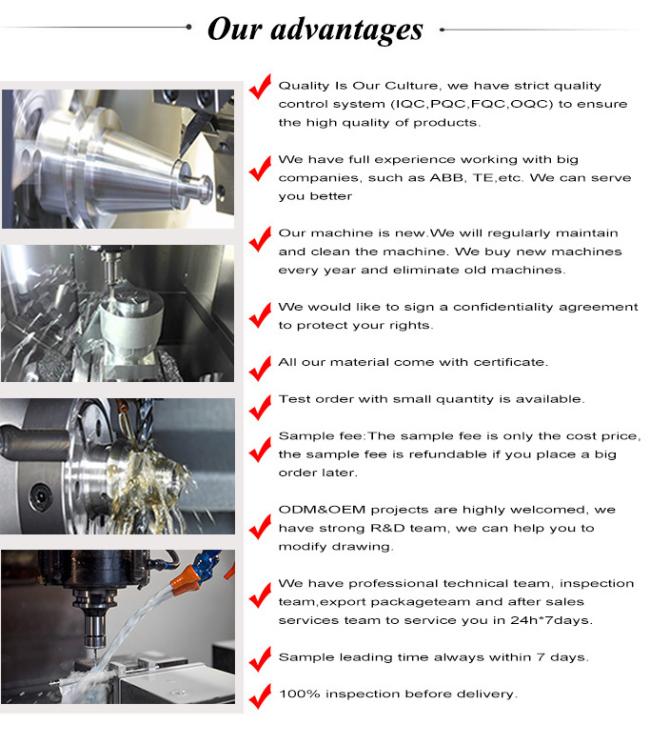 OEM CNC Lathe Machining High-Precision Aluminum/Stainless Steel/Copper Parts 5-Axis CNC Machining CNC Turning Milling Machining Spare Part