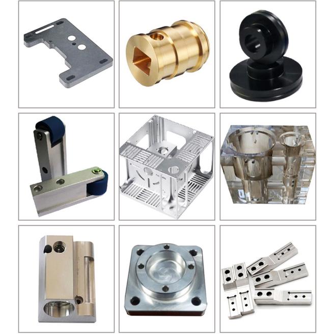 OEM Custom CNC Lathe Machining Aluminum Milling Precision Metal Plastic Machining Parts CNC Turning Parts Spare Part