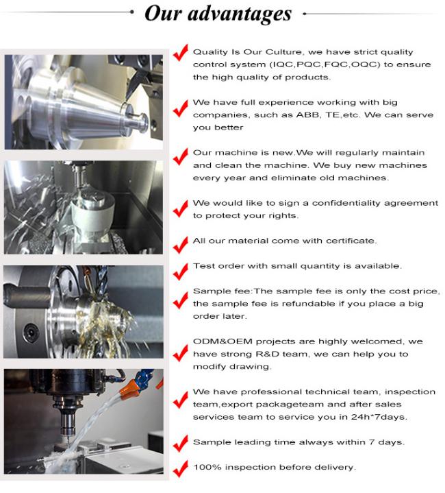 OEM Aluminum CNC Machining Aluminum Alloy Milling CNC Customized Spare Part