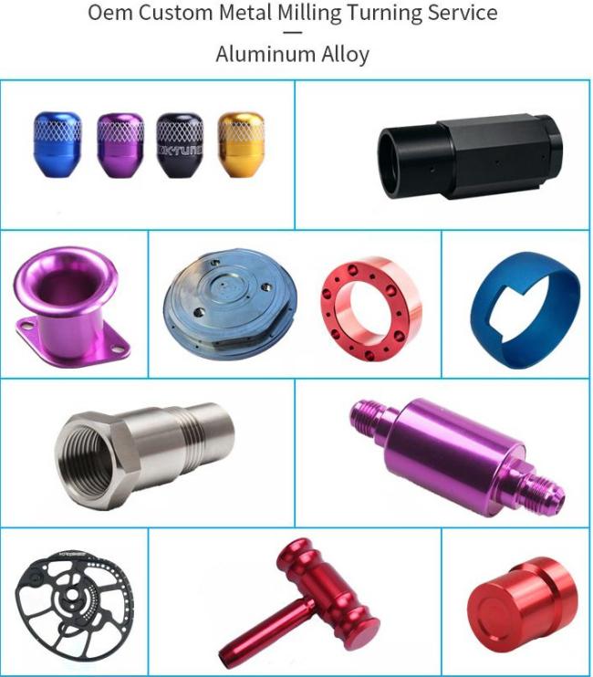 CNC Milling Parts Custom Made Aluminum Stainless Steel Copper CNC Spare Parts