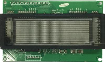 China RS232 VFD Display Module 140T322A1 140x32 Dots Vacuum Fluorescent Display Module for sale