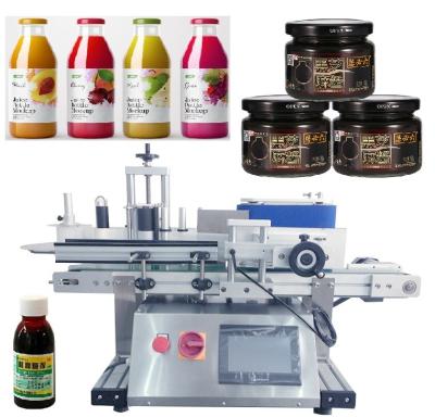China Mitsubishi PLC SS304 Small Bottle Labeling Machine Automatic Label Applicator For Bottles PET Plastic for sale