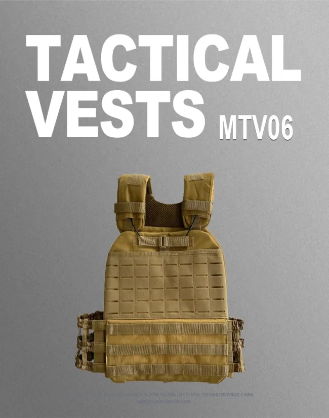 Adjustable Outdoor Tactical Vest for Military Training