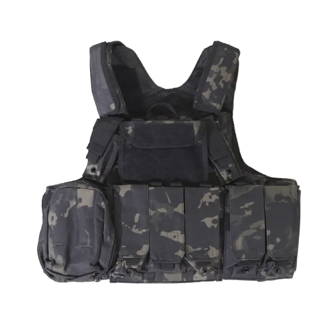 Adjustable Outdoor Tactical Vest for Military Training
