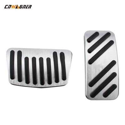 China Aluminum Alloy Car Brake Clutch Pedal Pads Covers For Hyundai Accent 2012 for sale