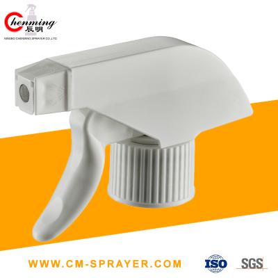 China 24/410 28/410 28mm All Plastic Trigger Spray Bottle Head With Foam Head Pump Trigger Gun for sale