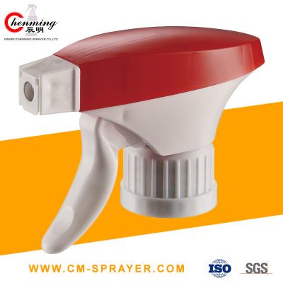 China Domestic Foam Trigger Mist Sprayers Ultra Fine Orange White Car Care 28MM 400 for sale