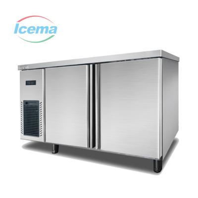China 340L Bar Type Workbench Refrigerator Under Bar Refrigerator for sale