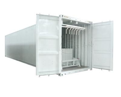 China 6400*2250*2500 Container Block Ice Machine with Other Ice Storage Capacity at Port and Quay for sale