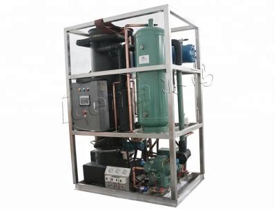 China R404a Refrigerant Tube Ice Machine 1-5Tons/day And Perfect For Your Business à venda