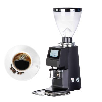 China Coffee Shop Automatic Milk Frother Commercial Electric Conical Burr Grinder 1500RPM for sale