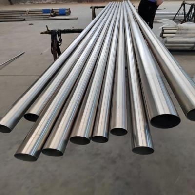 China Non Magnetic Gr1 titanium welded pipe Natural Gas Pipeline 12 meters for sale
