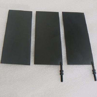 China Eletrodos de titânio para ionizador de água Placa de revestimento mista de rutênio e irídio à venda