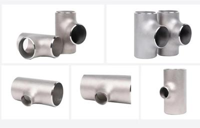 China Manufacturer Grade2  Titanium tee for titanium pipe fittings Connector for sale