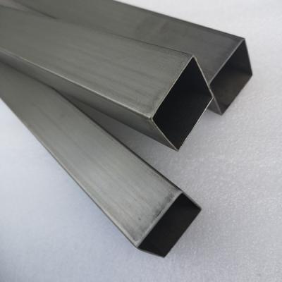 China Titanium Square Tube Seamless Section Profile Pipe for Electric Bicycle Frames for sale