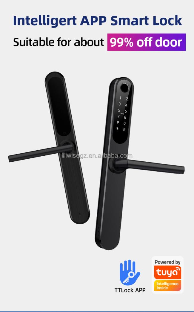 Liliwise Smart Door Lock - Side View