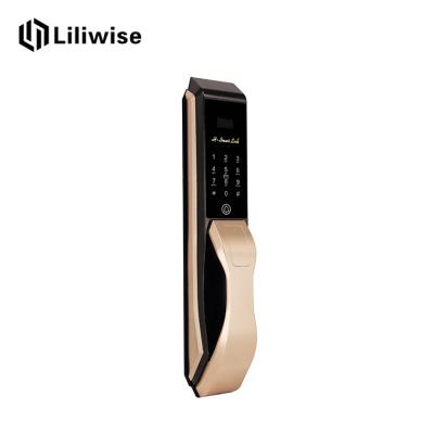 China Absolutely Amazing Automatic Operation Fingerprint Password Digital Electric Door Lock for sale