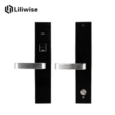 China Home Security Fingerprint Recognition Door Lock , Fingerprint Scanner Door Lock for sale