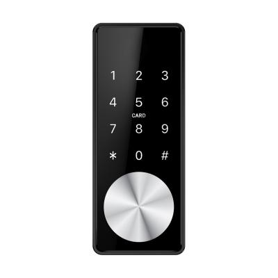 China Código electrónico de puerta de las cerraduras de Bluetooth de puerta de la cerradura OLED de la pantalla simple electrónica elegante del resplandor sin la manija en venta