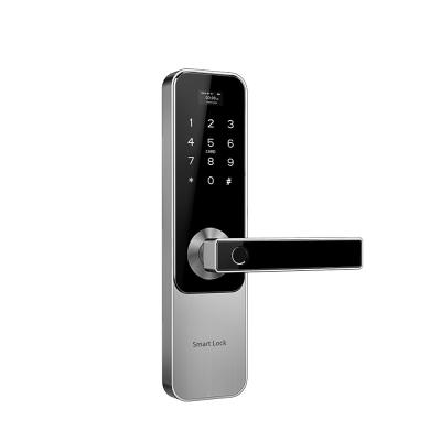 China High Security Electric Fingerprint Door Lock Touch Digital Panel Code Door Lock For Home for sale