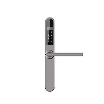 China Aluminum/Wooden Keyless Entry Door Lock , High Security Card Entry Door Lock for sale