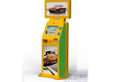 China Dual Screen 19inch touch screen plus 32 inch advertising Kiosk.Custom design are offered for sale