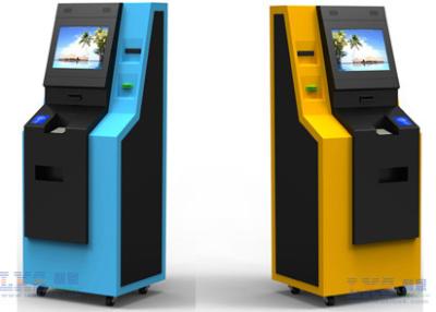 China Free Floor Standing Bank ATM Kiosk , Automated Teller Machine With Cash Dispenser for sale
