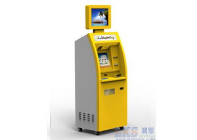 China Almightiness Card Reader Self Checkout Kiosk With Card Dispenser / Printer for sale