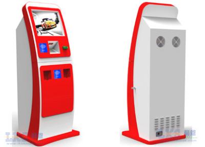 China Touch Screen Ticket Vending Kiosk Standing , Automatic Card Vending Machine for sale