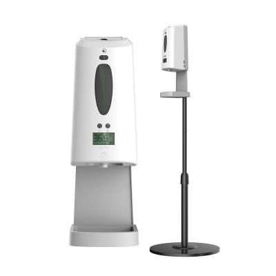 China Lean New Refillable 1300ml Touchless Hand Sanitizer Station Stand Hand Sanitizer for sale
