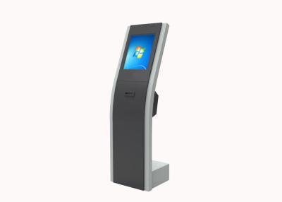 China Slim Internet Android Touch Screen Self Service Kiosk With Queue System for sale